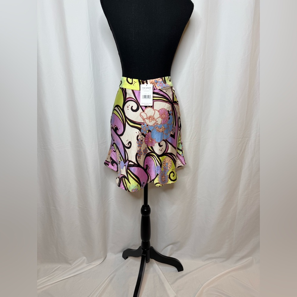 Free People Multicolor Floral Mini Skirt - Picture 2 of 2